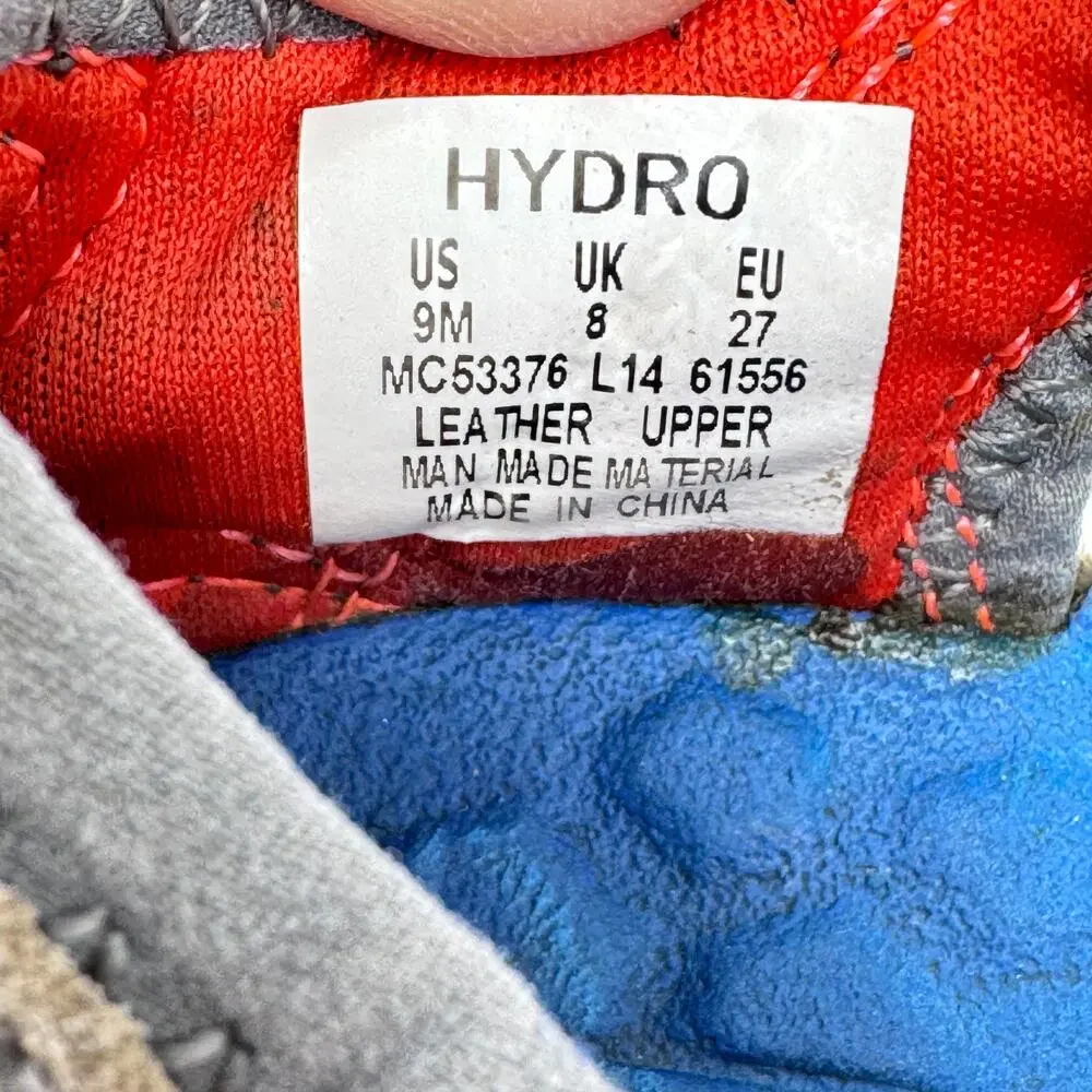 Merrell Hydro Waterproof Fisherman Sandals Shoes MC53376 Gray Kids‎ Size 9M